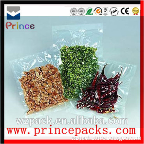 20 years OEM experience vacuum sealing zip lock plastic food bags with printing personal logo